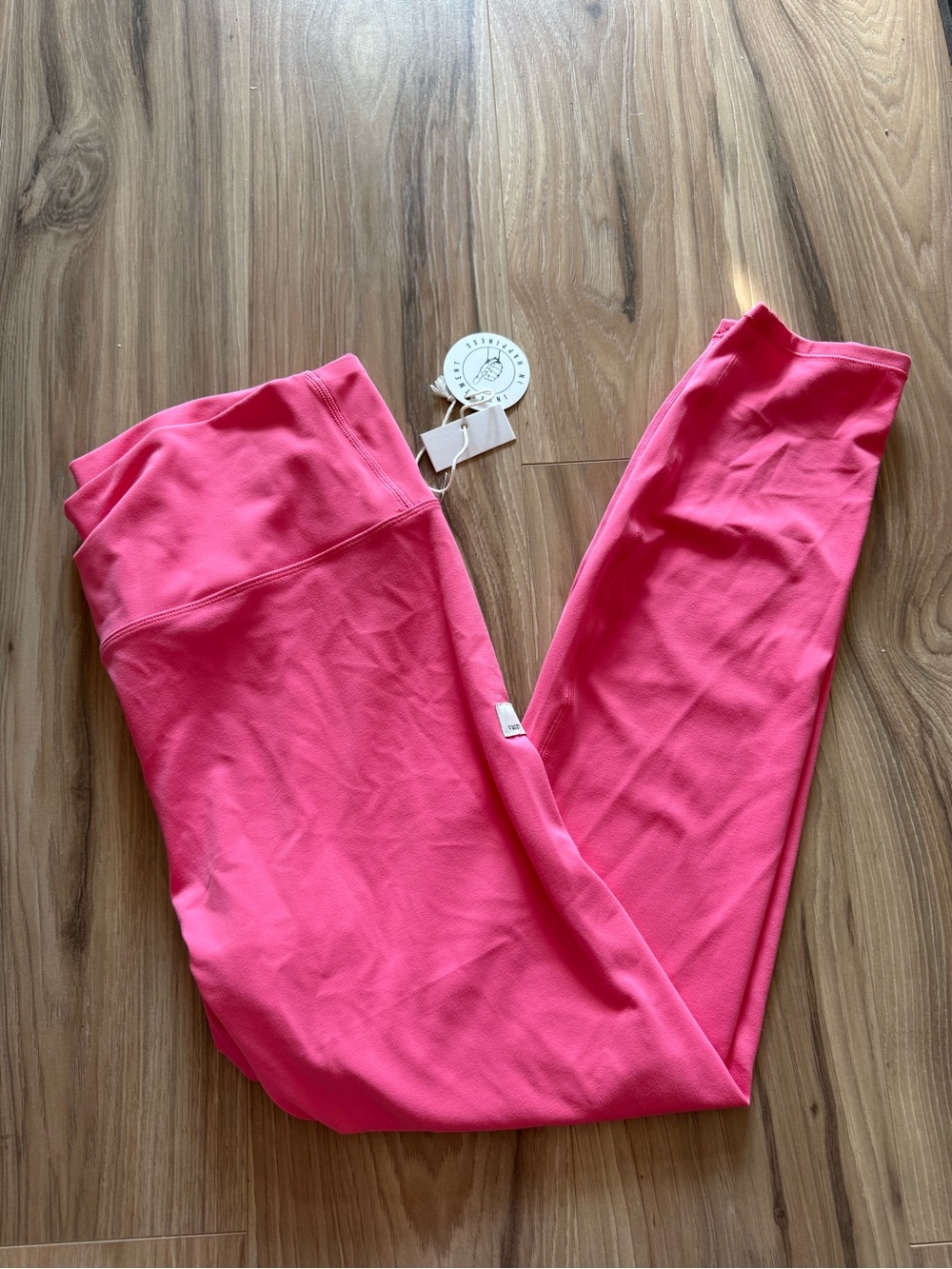 Vuori All The Feels Legging - pink leggings Pilates, luxury leggings NWT large